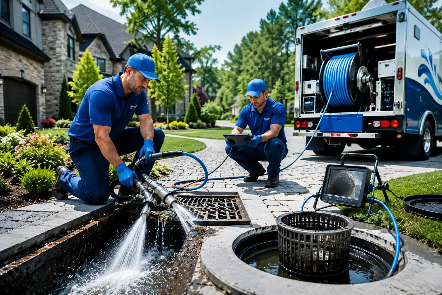 Local outdoor drain cleaning professionals in Milford Center, OH
